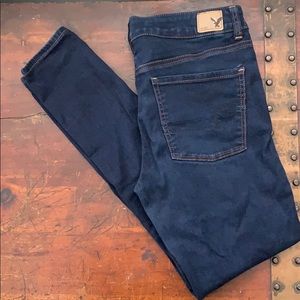 american eagle hi-rise jegging women’s 8 short